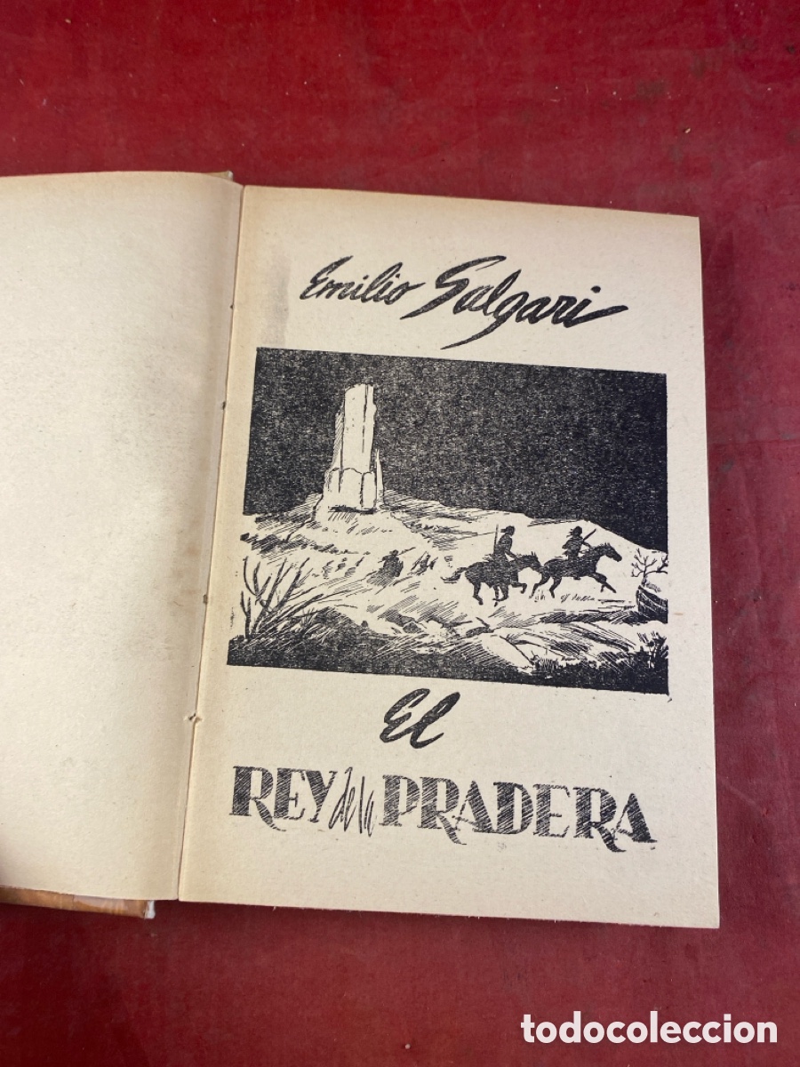 Libros de segunda mano: SALGARI. EL REY DE LA PRADERA - Foto 2