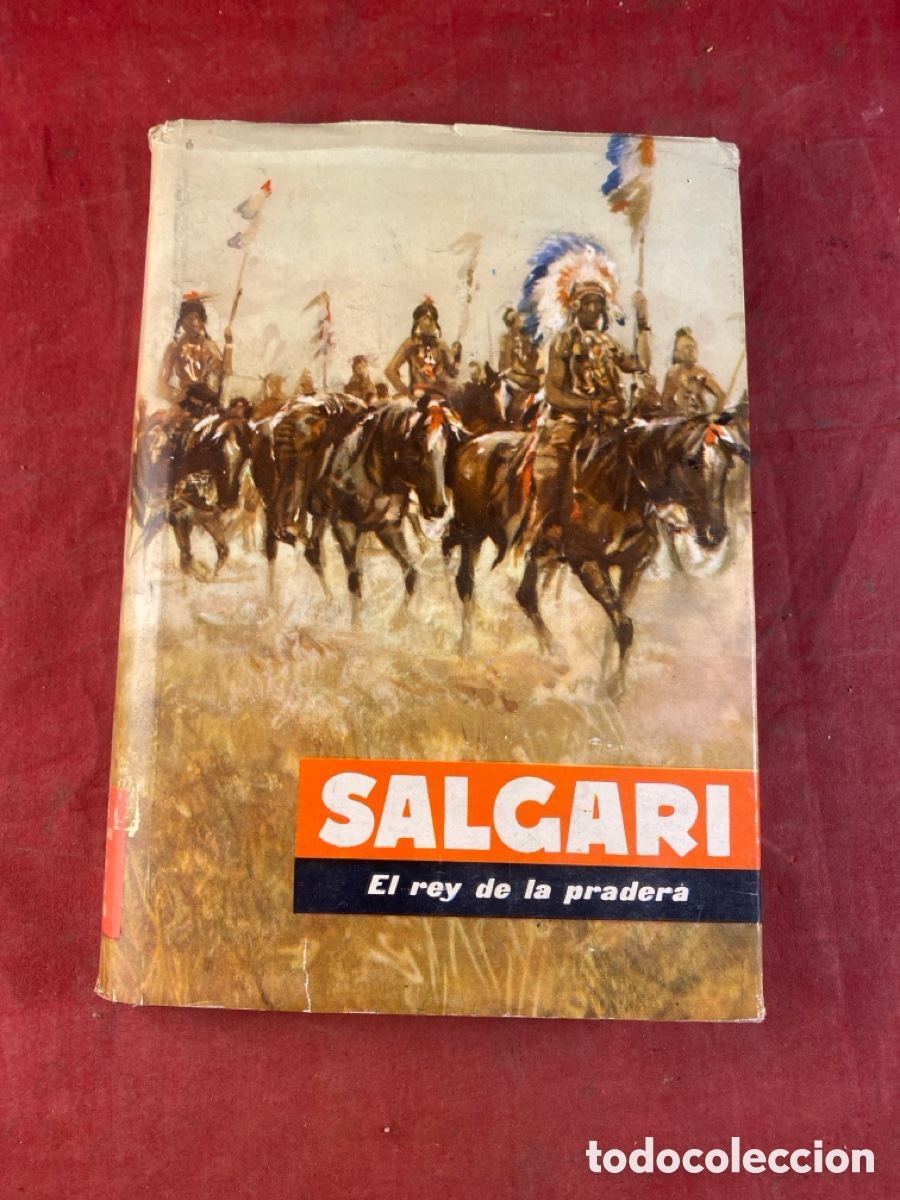 Libros de segunda mano: SALGARI. EL REY DE LA PRADERA - Foto 1
