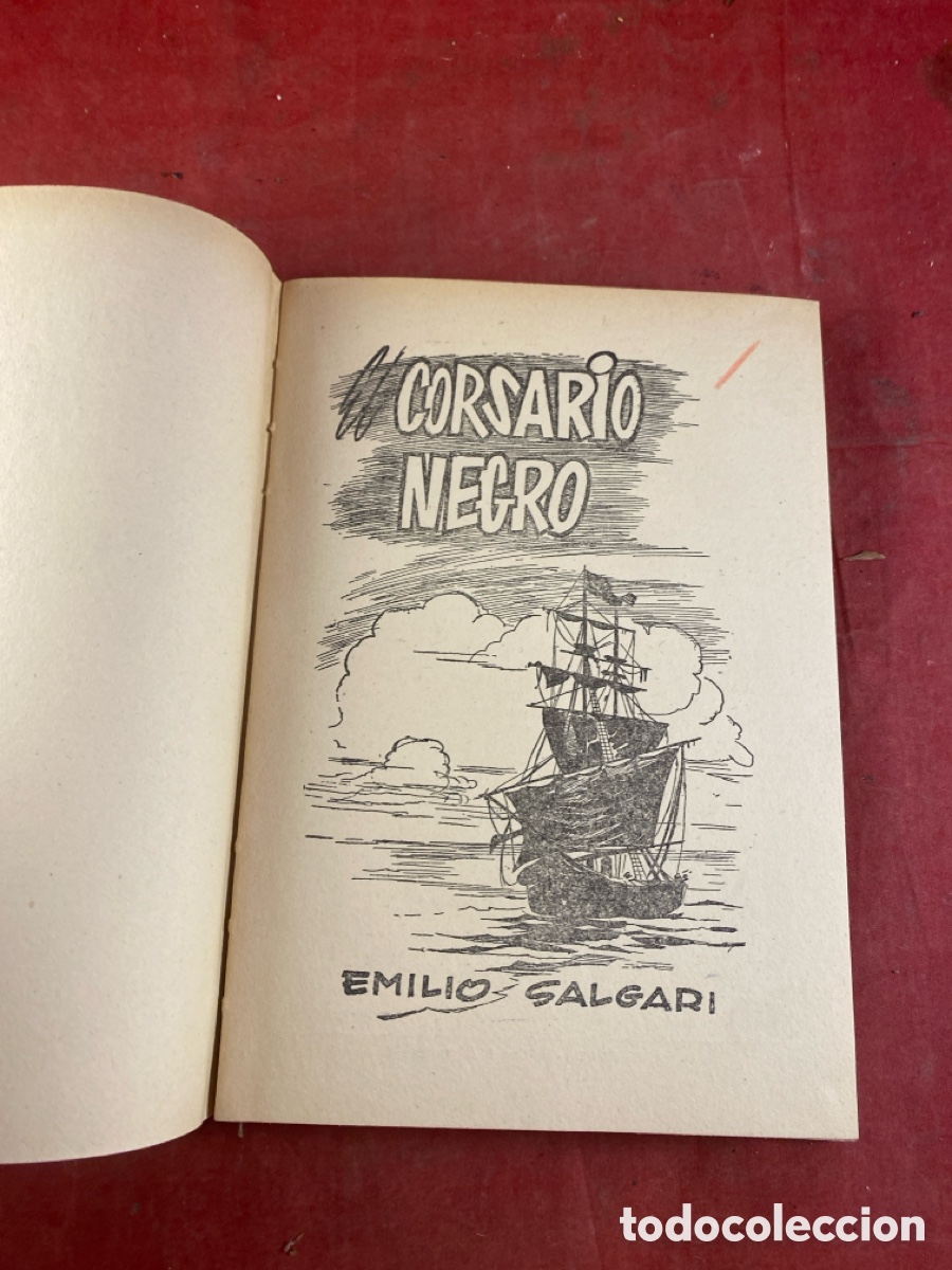 Libros de segunda mano: SALGARI. EL CORSARIO NEGRO - Foto 2