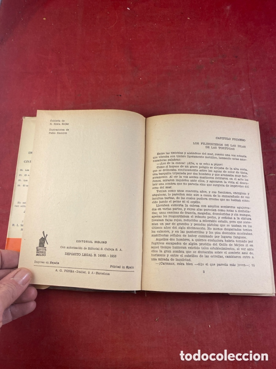 Libros de segunda mano: SALGARI. EL CORSARIO NEGRO - Foto 3