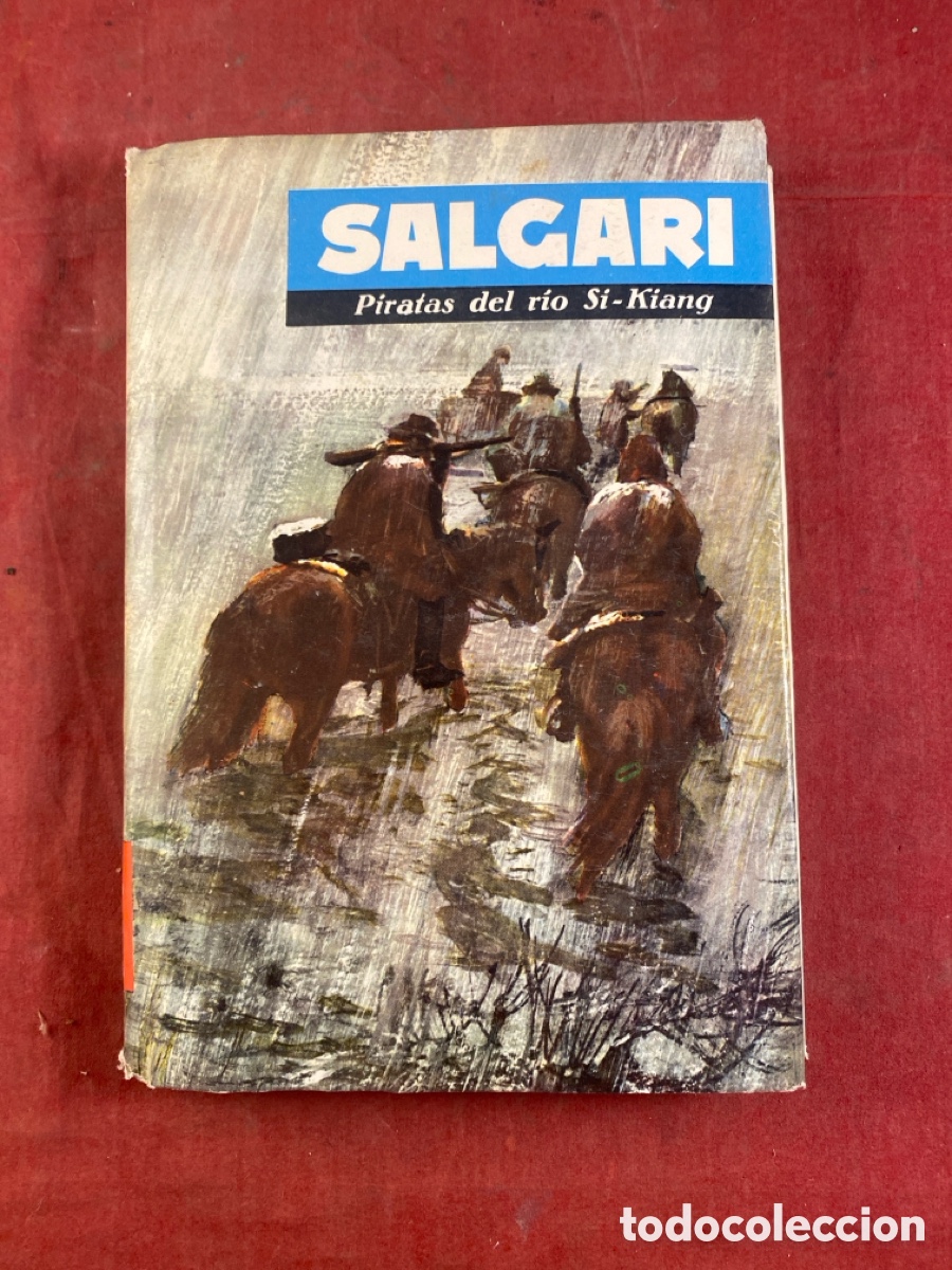 Libros de segunda mano: SALGARI. PIRATAS DEL R&Iacute;O SI-KIANG - Foto 1
