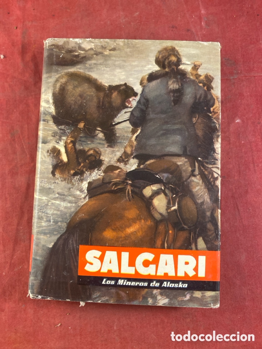 Libros de segunda mano: SALGARI. LOS MINEROS DE ALASKA - Foto 1