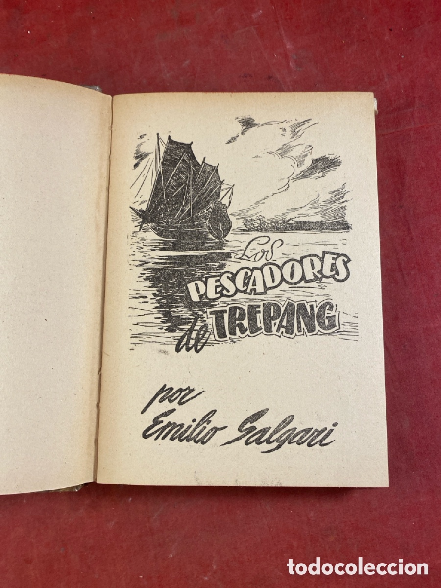 Libros de segunda mano: SALGARI. LOS PESCADORES DEL TREPANG - Foto 2