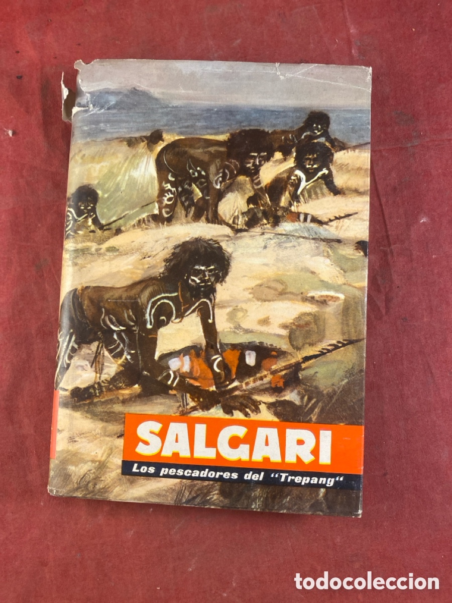 Libros de segunda mano: SALGARI. LOS PESCADORES DEL TREPANG - Foto 1