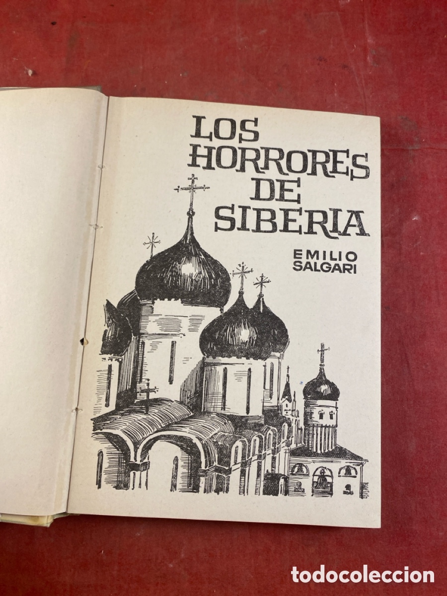 Libros de segunda mano: SALGARI. LOS HORRORES DE LA SIBERIA - Foto 2