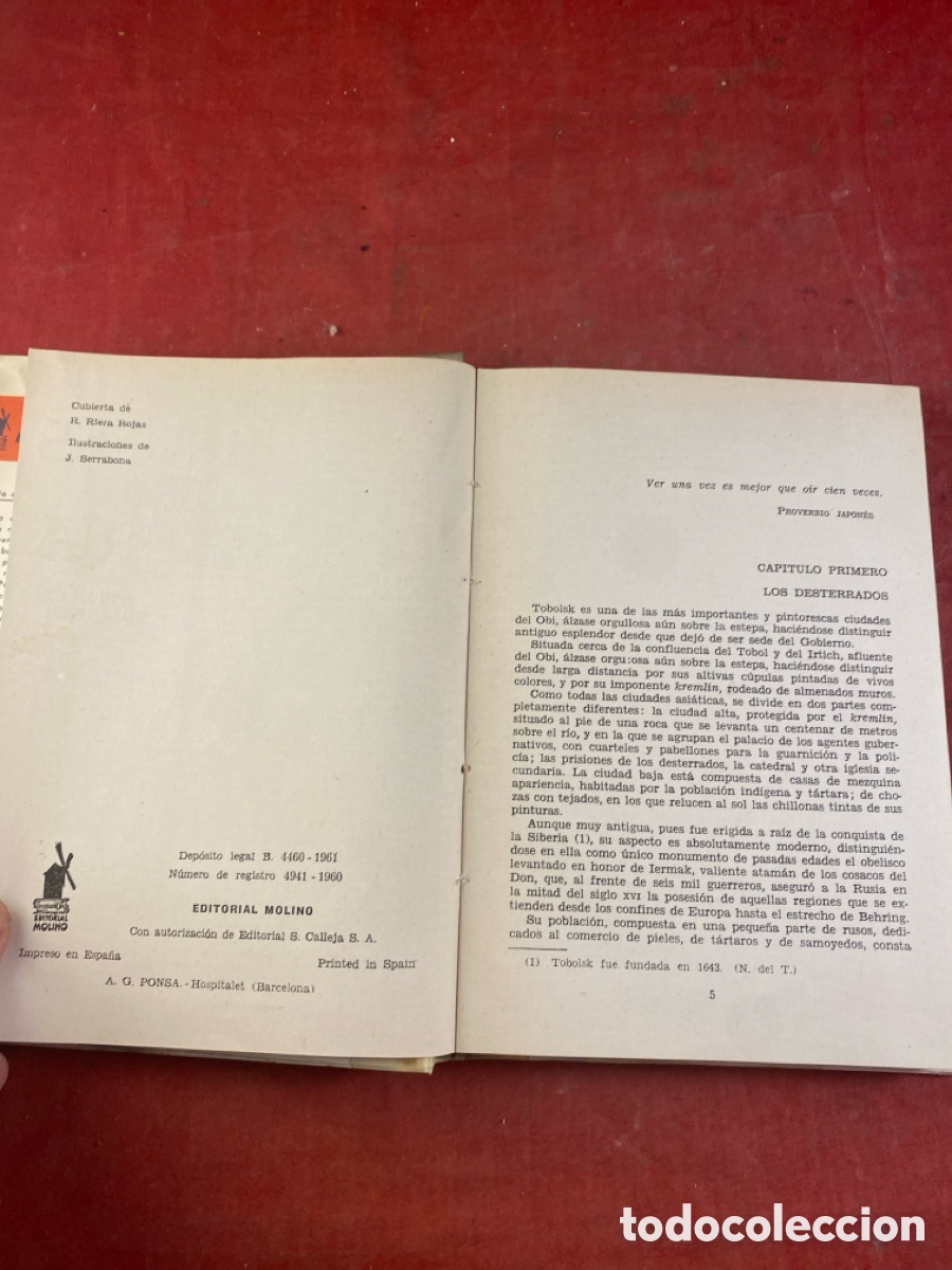 Libros de segunda mano: SALGARI. LOS HORRORES DE LA SIBERIA - Foto 3