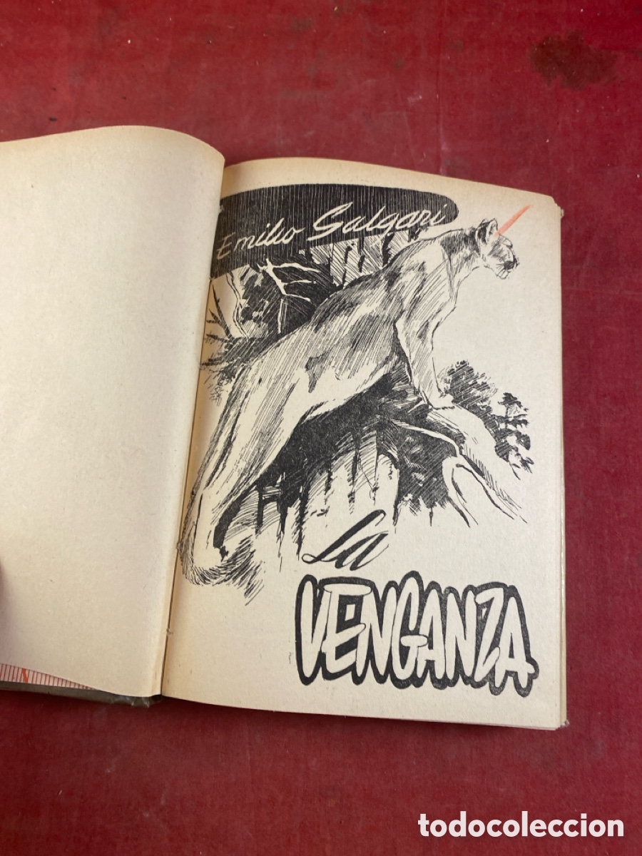 Libros de segunda mano: SALGARI. LA VENGANZA - Foto 2