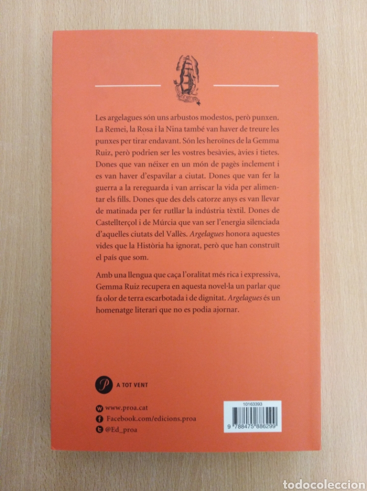 Libros de segunda mano: ARGELAGUES. Gemma Ruiz. Edici&oacute;n en Catal&aacute;n. - Foto 2