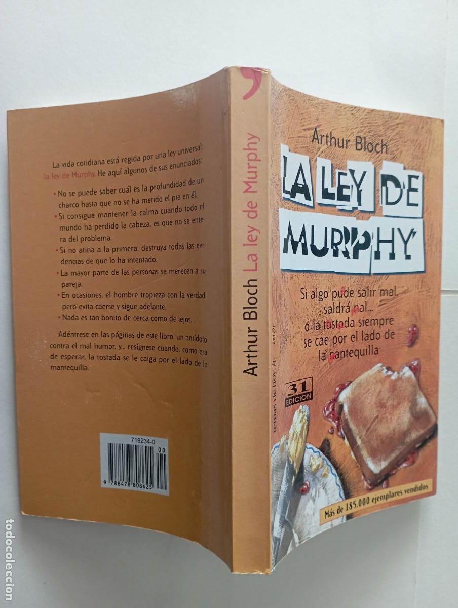 Libros de segunda mano: PLI - LA LEY DE MURPHY - ARTHUR BLOCH - - Foto 2