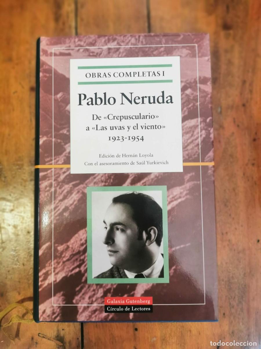 Libros de segunda mano: NERUDA, Pablo. Obras completas: [5 Vol.] - Foto 3