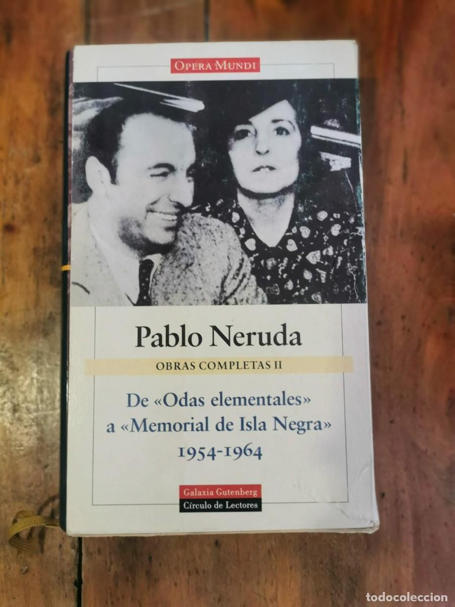 Libros de segunda mano: NERUDA, Pablo. Obras completas: [5 Vol.] - Foto 5