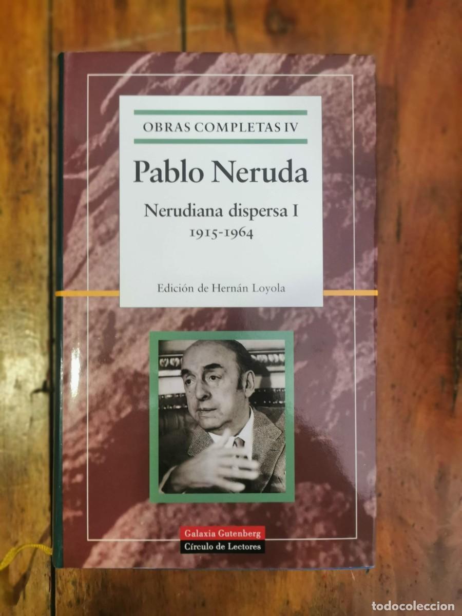 Libros de segunda mano: NERUDA, Pablo. Obras completas: [5 Vol.] - Foto 9