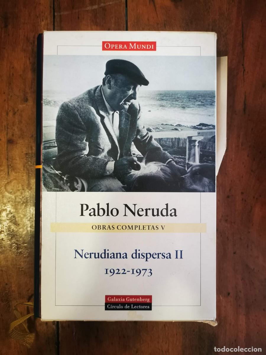Libros de segunda mano: NERUDA, Pablo. Obras completas: [5 Vol.] - Foto 10