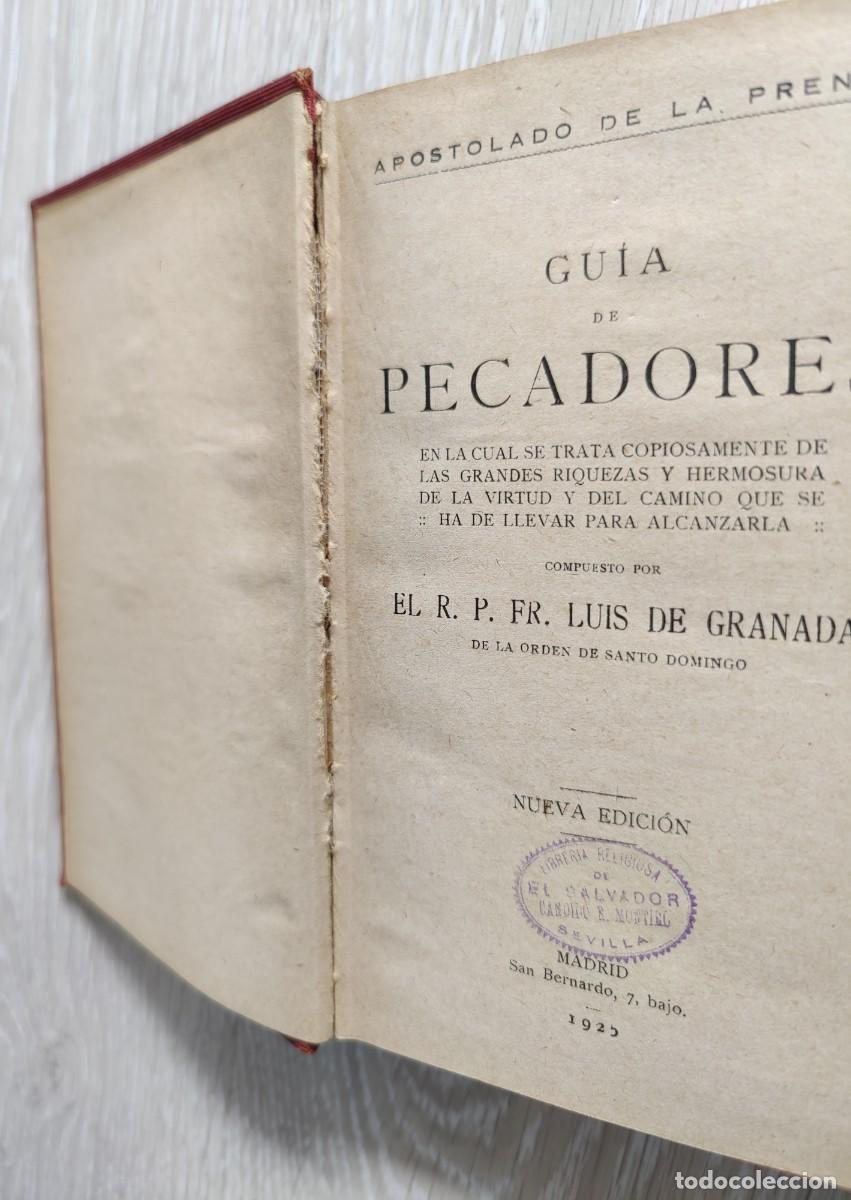 Libros de segunda mano: Libro Guia de Pecadores - Foto 4