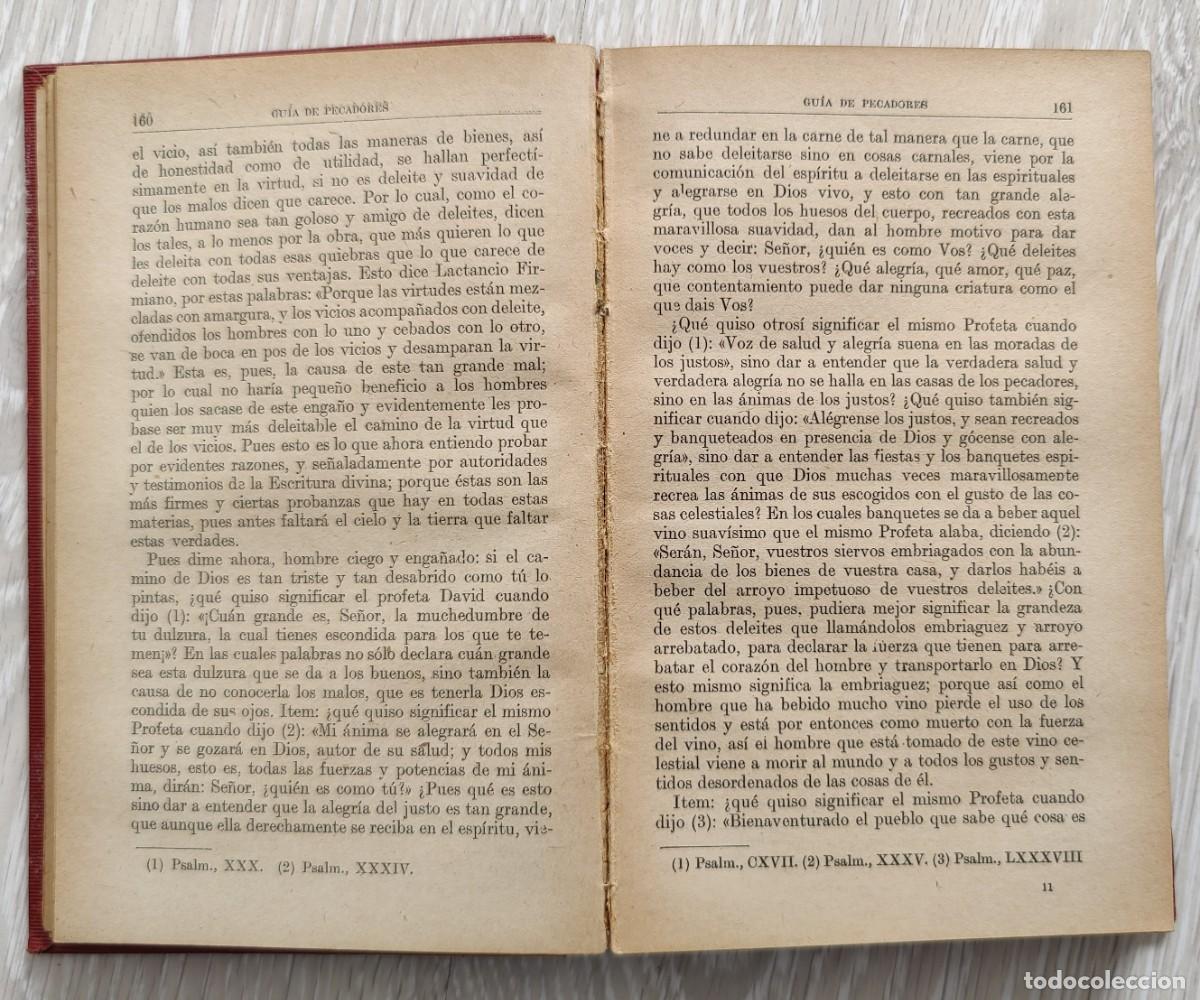 Libros de segunda mano: Libro Guia de Pecadores - Foto 6