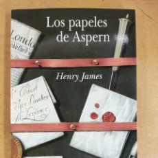 Libros de segunda mano: LOS PAPELES DE ASPERN / HENRY JAMES / 1ªED. 2016. ALBA EDITORIAL