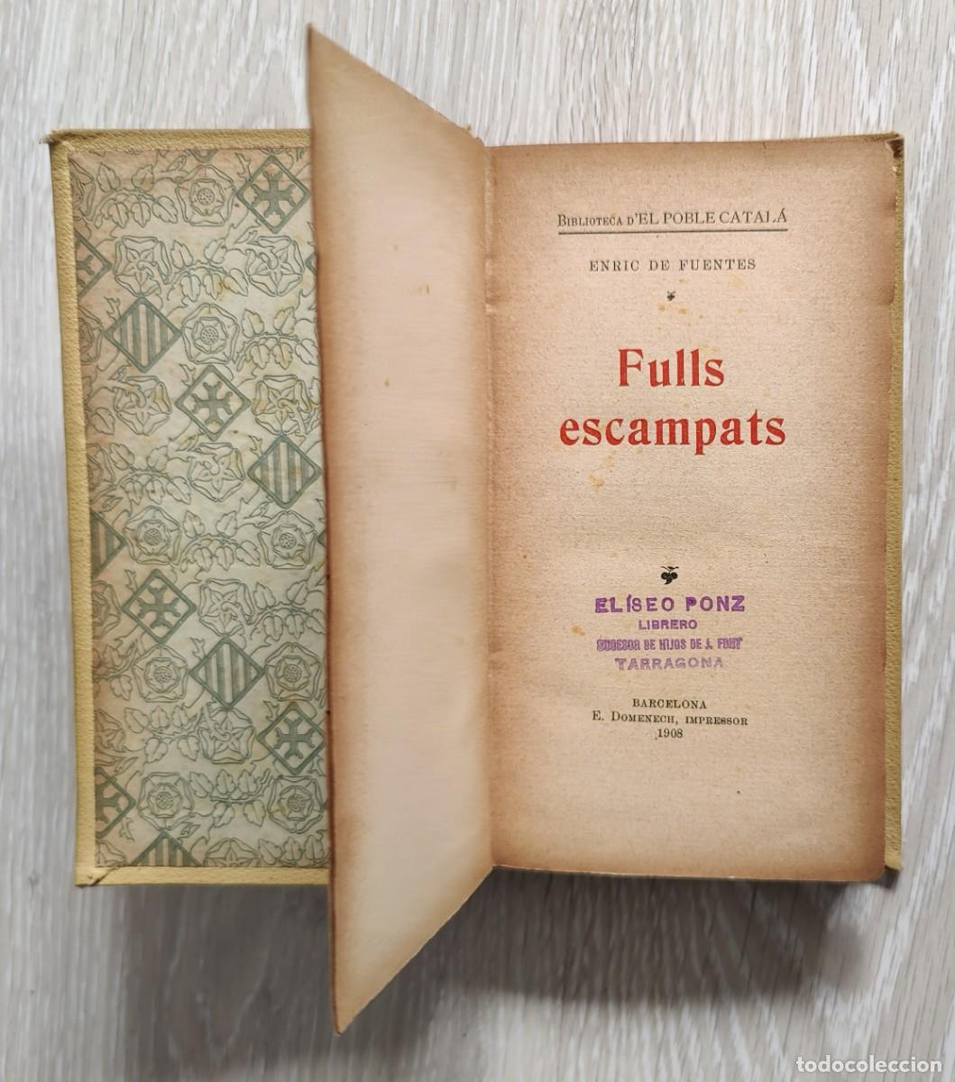Libros de segunda mano: Libro Fulls Escampats - Foto 3