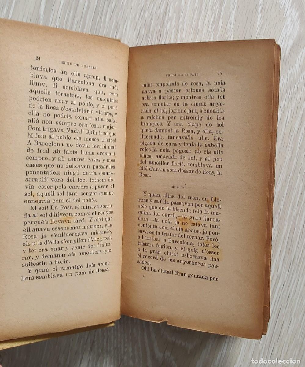 Libros de segunda mano: Libro Fulls Escampats - Foto 4