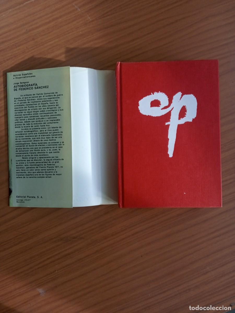 Libros de segunda mano: Novela Federico sanchez (1) - Foto 3