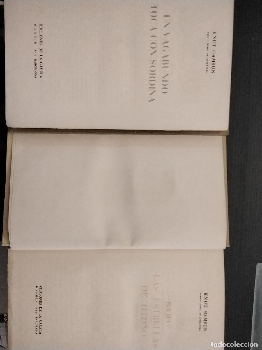 Libros de segunda mano: Knut Hamsun - Foto 2
