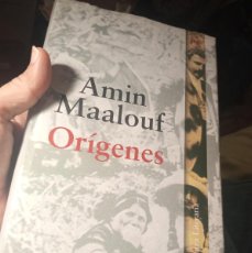 Libros de segunda mano: AMIN MAALOUF. ORÍGENES. ALIANZA EDITORIAL 2004