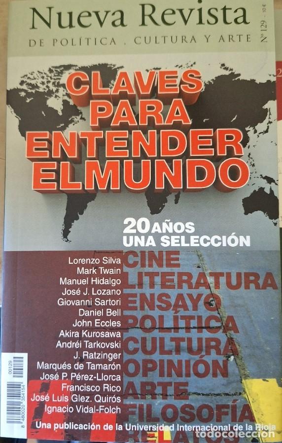 Livres d'occasion: NUEVA REVISTA DE POLITICA, CULTURA Y ARTE N&ordm; 129. CLAVES PARA ENTENDER EL MUNDO. 20 A&Ntilde;OS UNA SELECCI