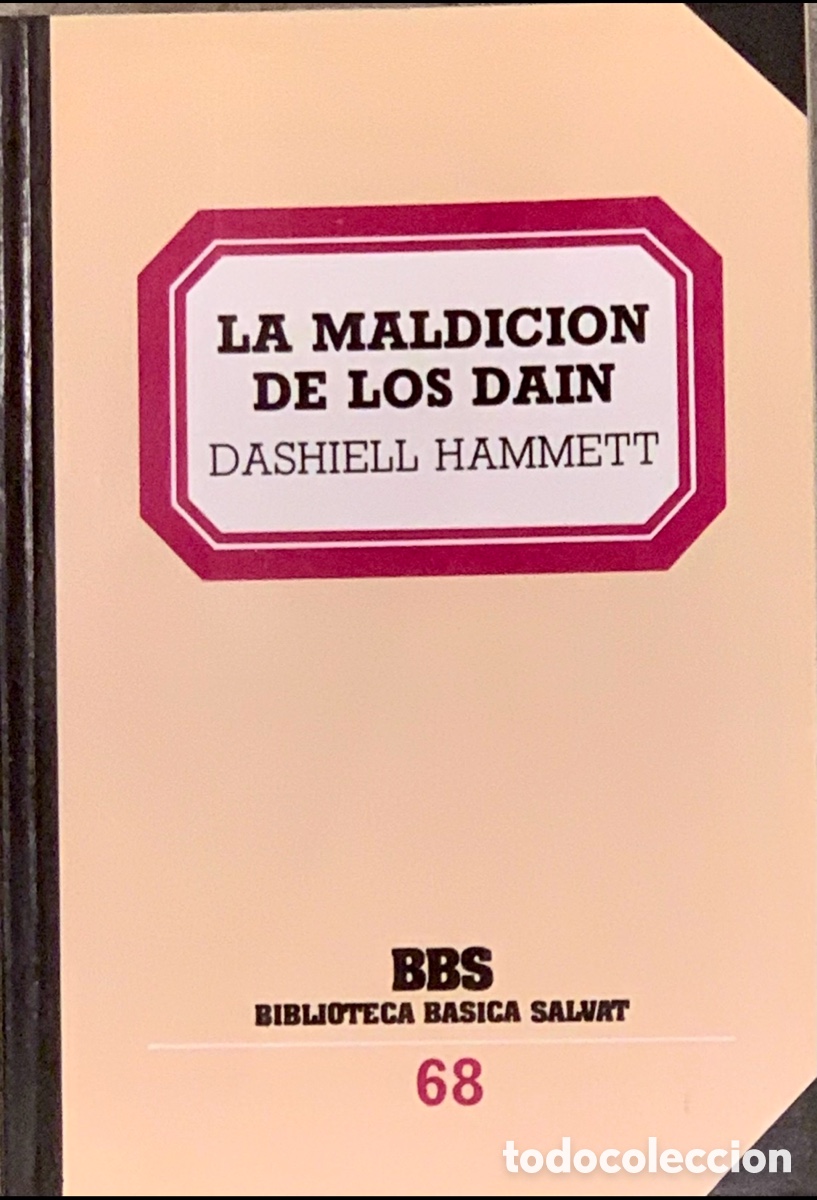 Libros de segunda mano: Libro. Dashiell Hammett. &ldquo;La maldici&oacute;n de los Dain&rdquo;. - Foto 1