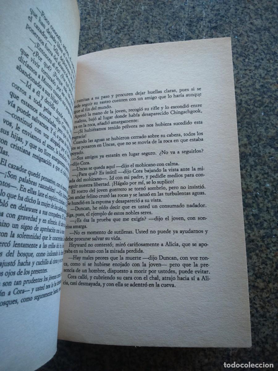 Libros de segunda mano: EL ULTIMO MOHICANO -- FENIMORE COOPER -- - Foto 2