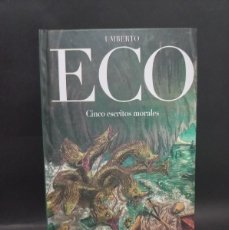Libros de segunda mano: UMBERTO ECO - CINCO ESCRITOS MORALES - 2017