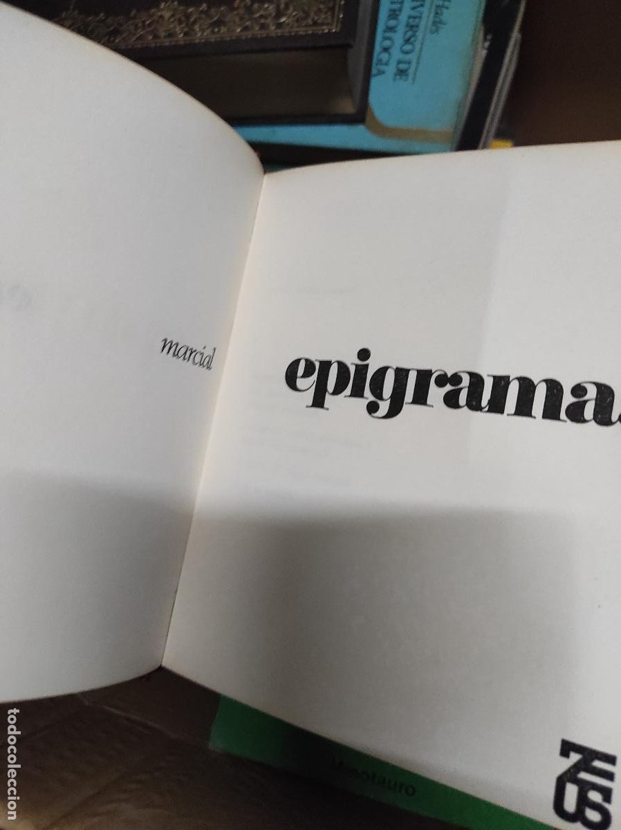 Libros de segunda mano: MARCIAL. EPIGRAMAS. EDICIONES ZEUS - Foto 2