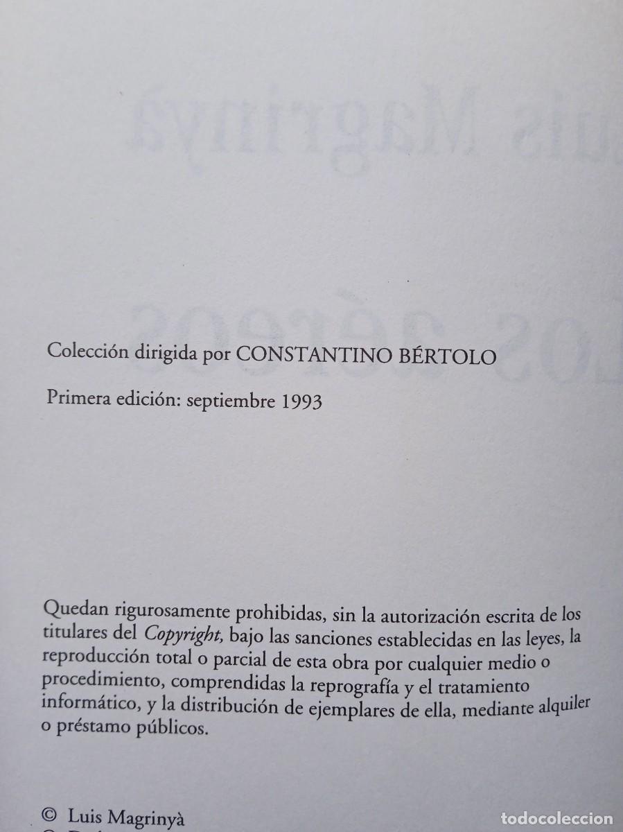 Libros de segunda mano: Luis Magrinya Los a&eacute;reos - Foto 5