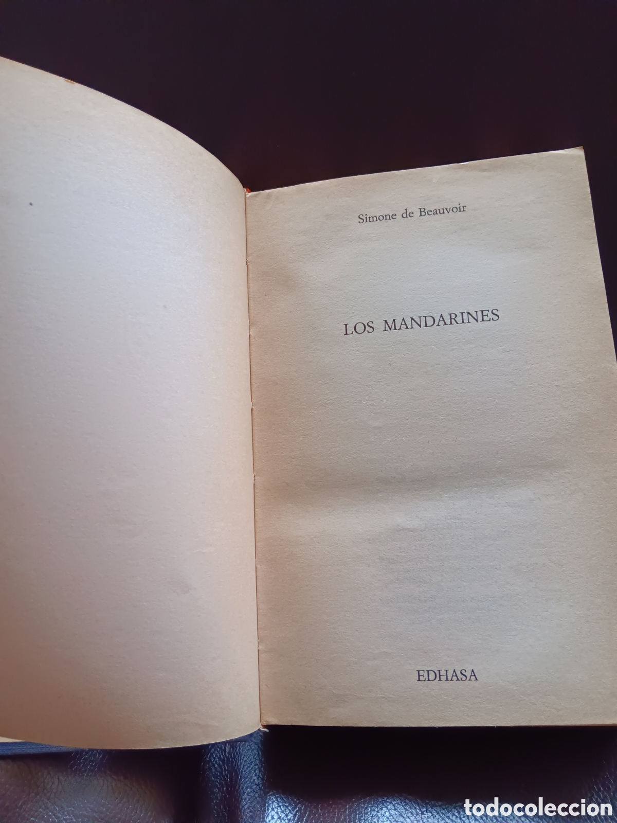 Libros de segunda mano: Simone de Beauvoir. Los mandarines - Foto 1
