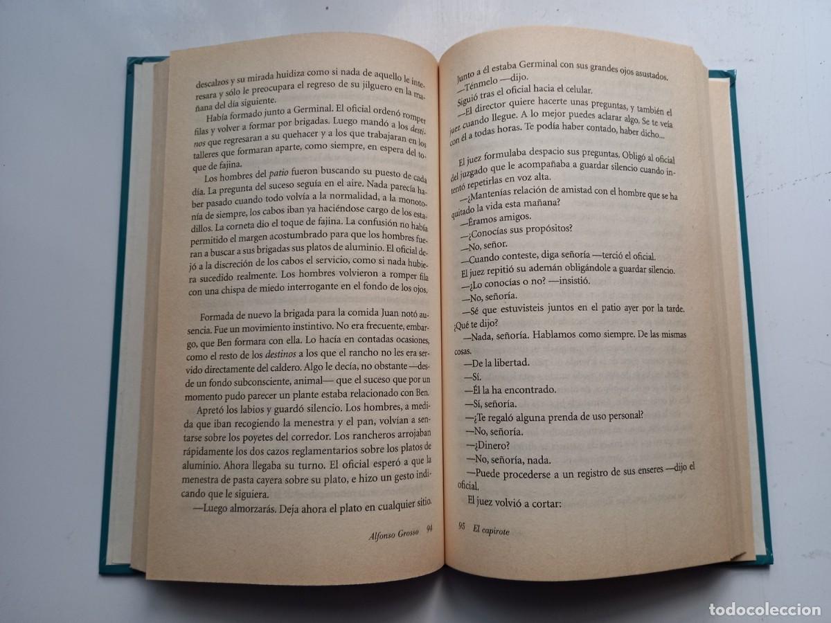 Libros de segunda mano: EL CAPIROTE. (Alfonso Grosso). Impecable. - Foto 3