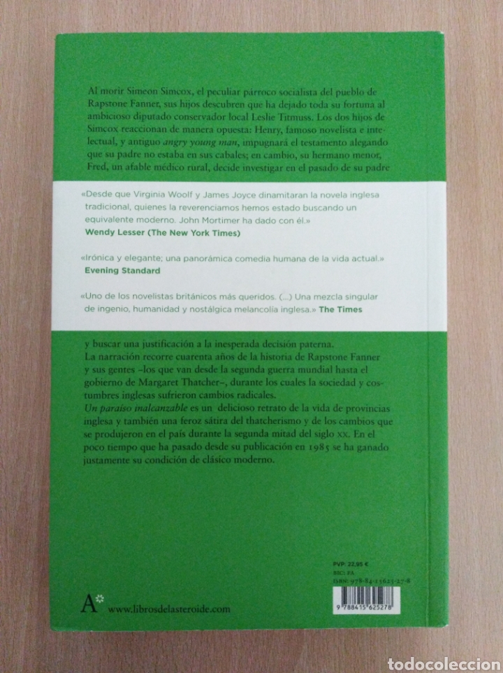 Libros de segunda mano: UN PARA&Iacute;SO INALCANZABLE. John Mortimer - Foto 3