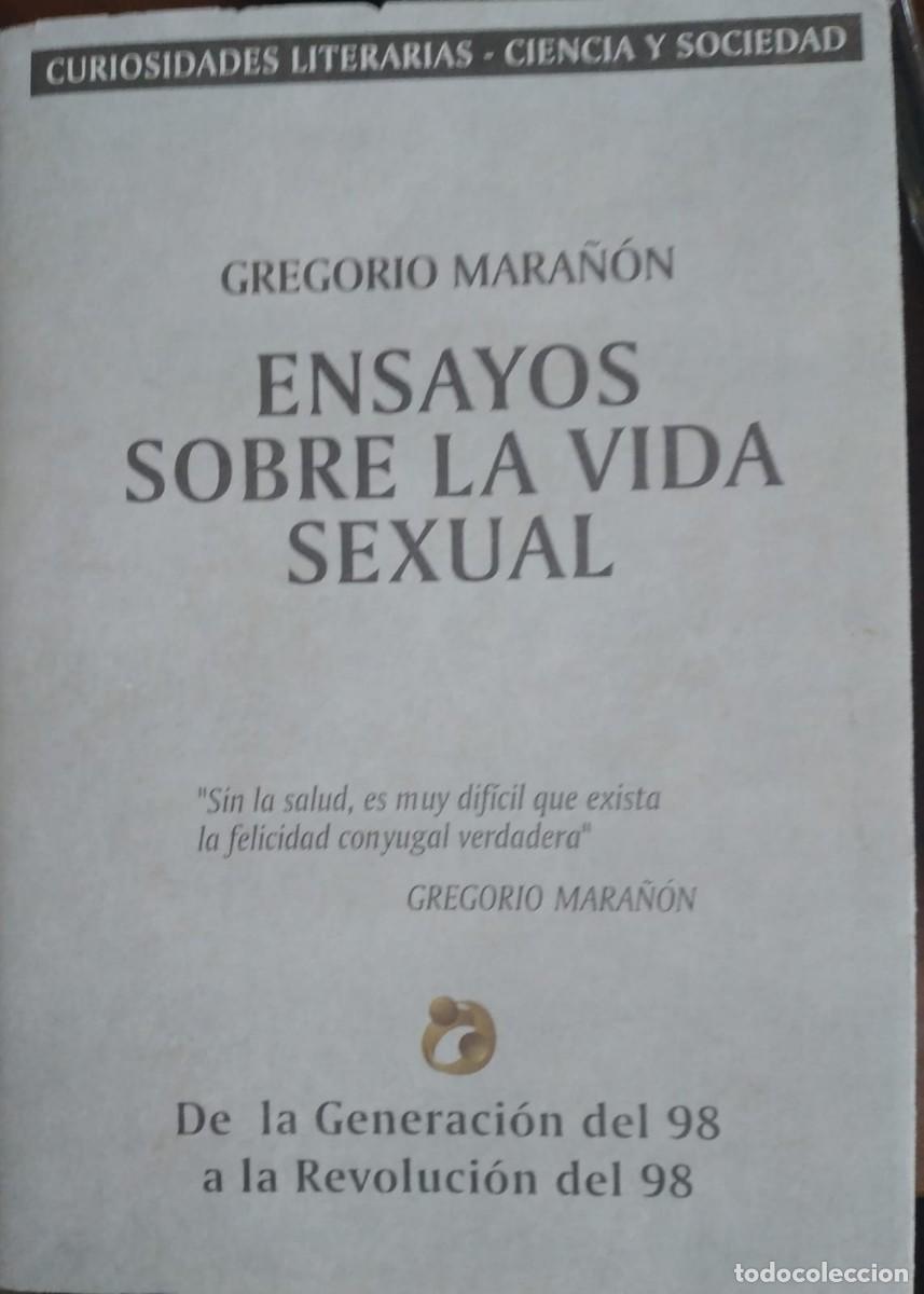 Libros de segunda mano: ENSAYOS SOBRE LA VIDA SEXUAL - Foto 1