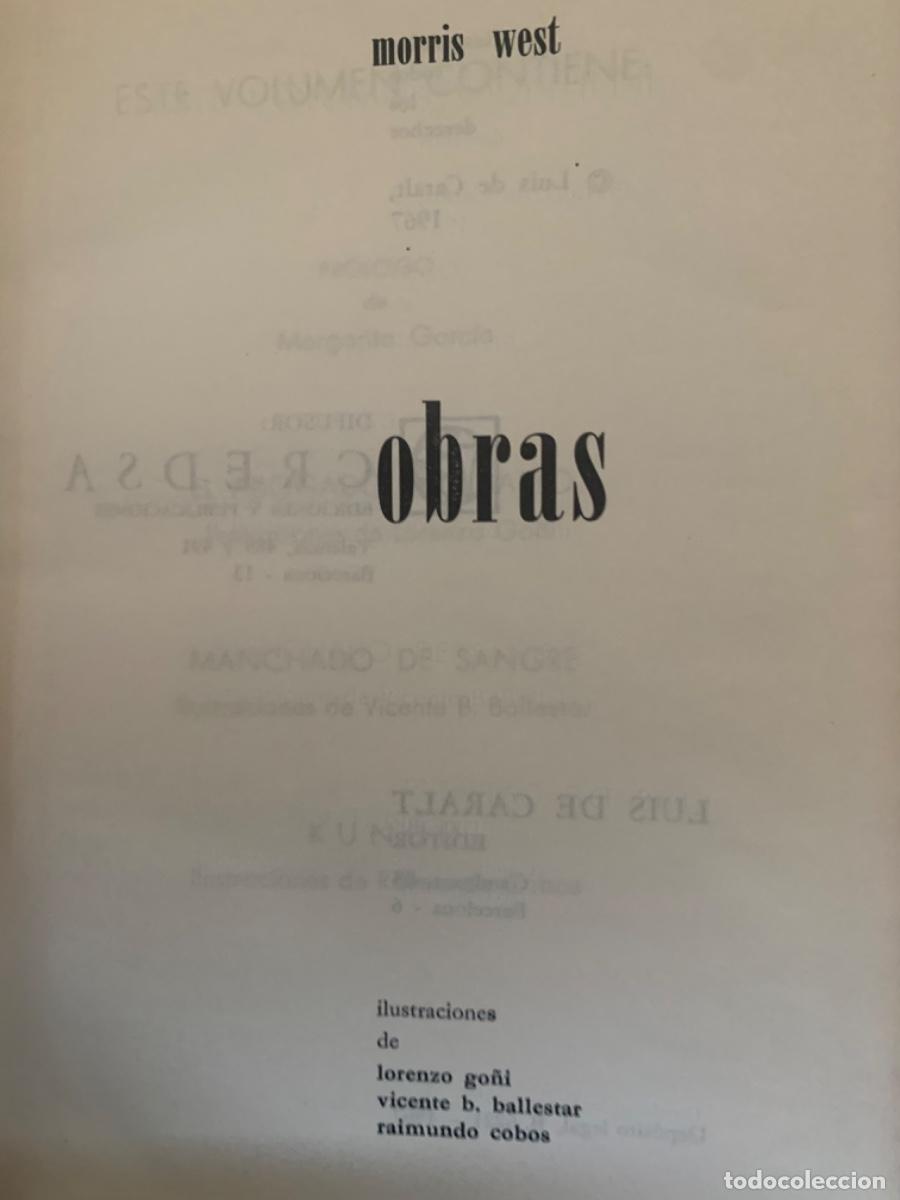 Libros de segunda mano: Obras completas de Morris West - Foto 2