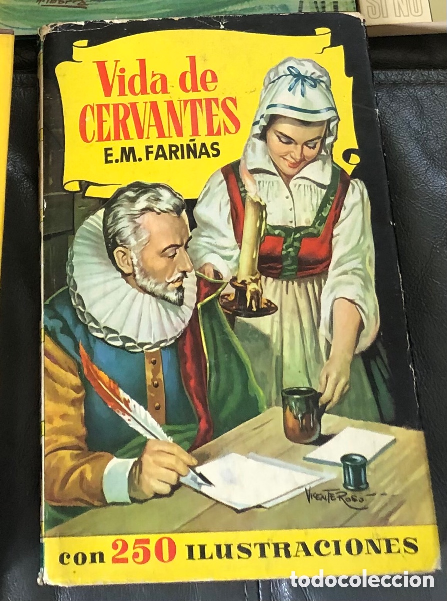 Libros de segunda mano: La vida de cervantes E.M. Fari&ntilde;as - Foto 1
