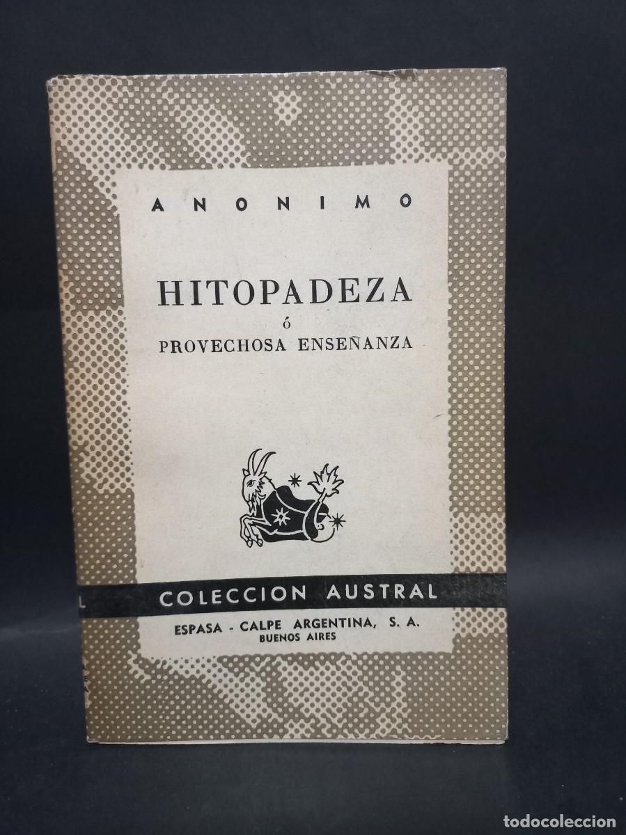 Libros de segunda mano: ANONIMO - HITOPADEZA - 1960 - Foto 1