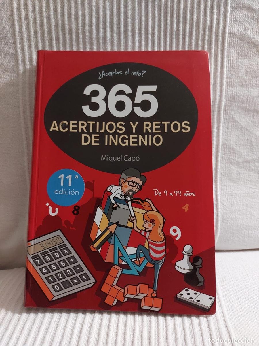 Libros de segunda mano: Libro 365 acertijos y retos de ingenio - Foto 1