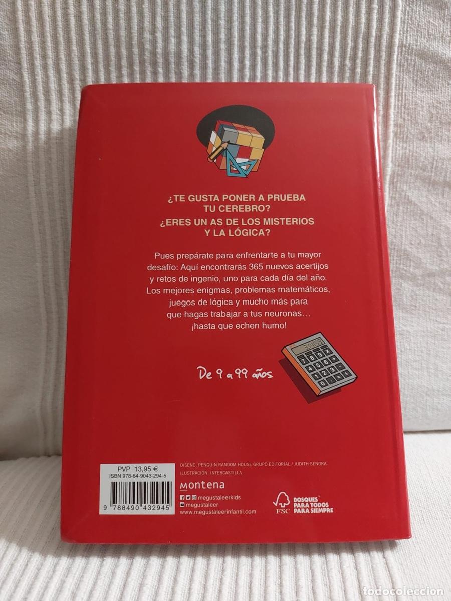 Libros de segunda mano: Libro 365 acertijos y retos de ingenio - Foto 2