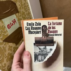 Libros de segunda mano: ESCO39 EMILE ZOLA LUS ROUGON MACQUART LA FORTUNA DE LOS ROUGON ALIANZA EDITORIAL