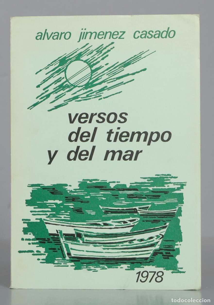 Libros de segunda mano: Versos del tiempo y del mar. Jim&eacute;nez Casado