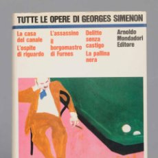 Libros de segunda mano: TUTTE LE OPERE DI GEORGES SIMENON. MONDADORI