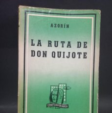 Libros de segunda mano: AORÍN - LA RUTA DE DON QUIJOTE - PRIMERA EDICIÓN - 1941