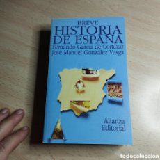 Libros de segunda mano: BREVE HISTORIA DE ESPAÑA. VARIOS AUTORES. 1994. ALIANZA EDITORIAL.