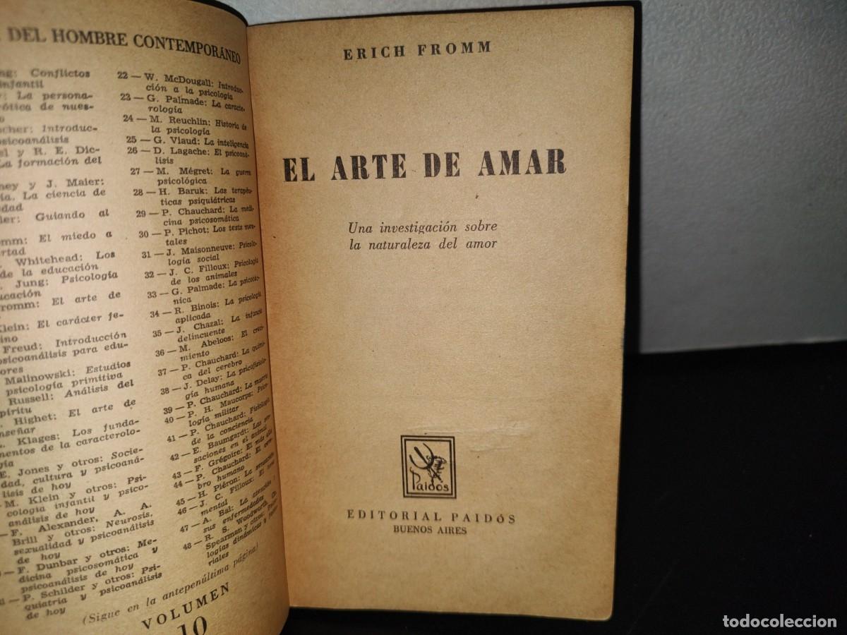 Libros de segunda mano: 96- EL ARTE DE AMAR - ERICH FROMM - Foto 4