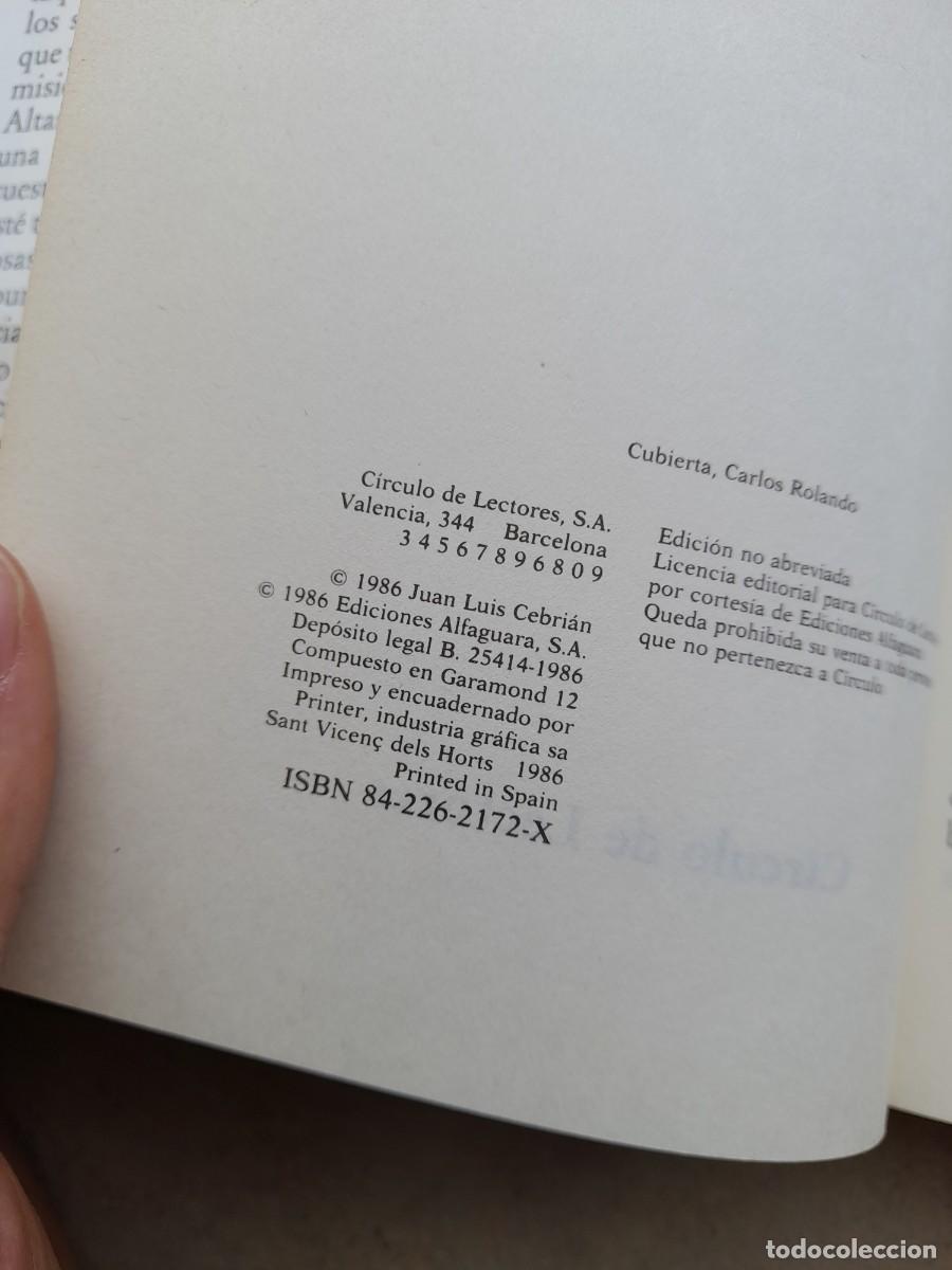 Libros de segunda mano: Libro Juan Luis Cebrian La rusa - Foto 3