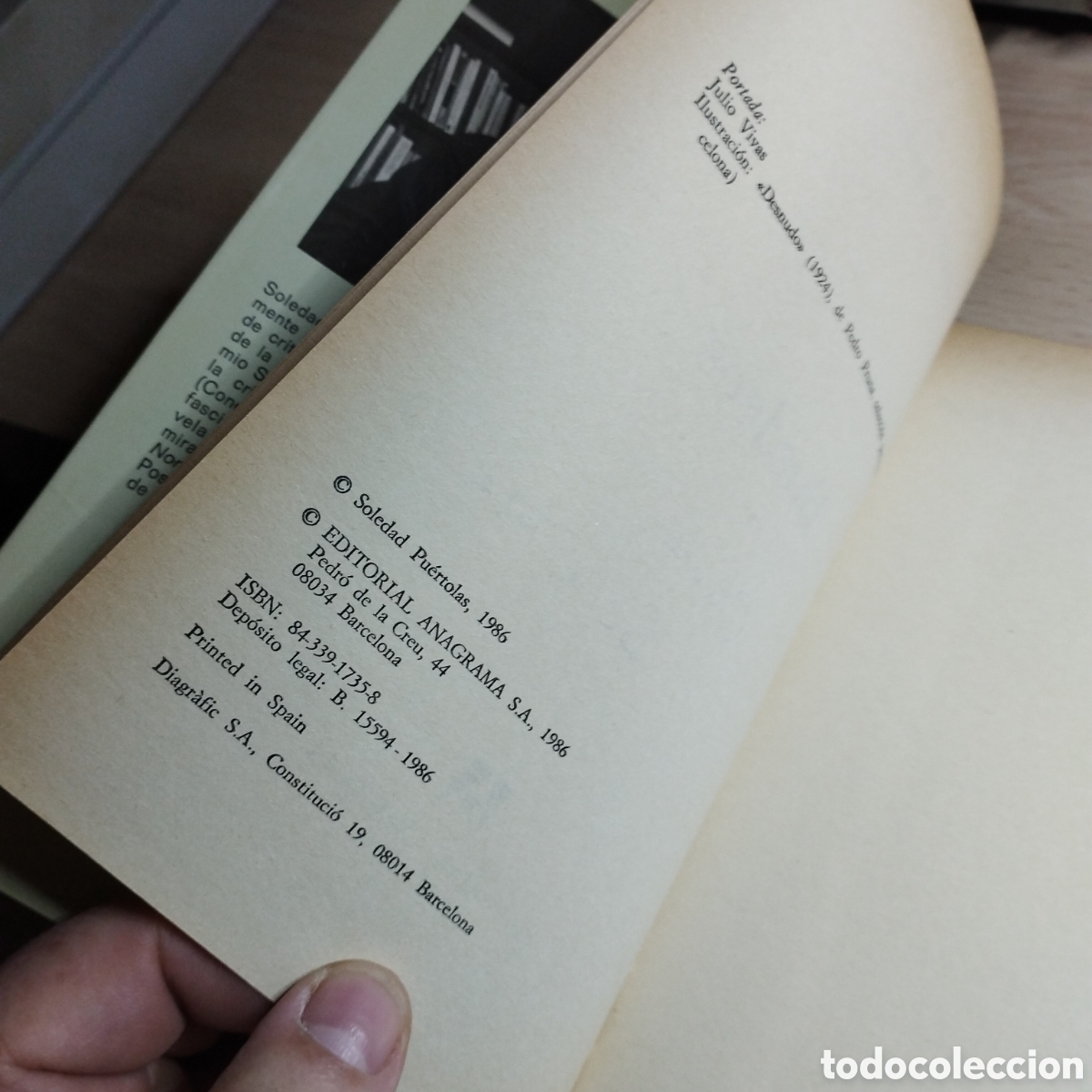 Libros de segunda mano: Burdeos. Soledad Puertolas. 1986. Editorial Anagrama - Foto 7