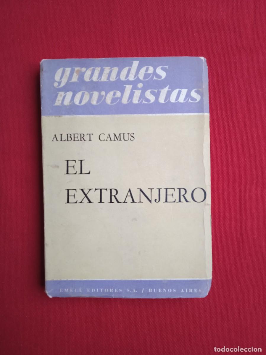 Libros de segunda mano: ALBERT CAMUS - EL EXTRANJERO - 1960 - Foto 1