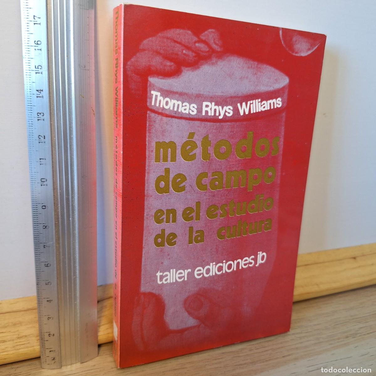 Libros de segunda mano: ⚜️ M&eacute;todos de campo en estudio de cultura. 180 g. Ver descripci&oacute;n